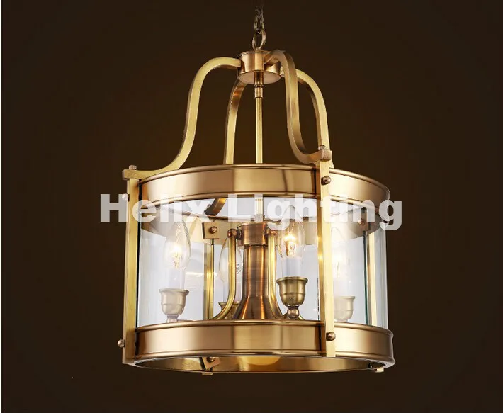 

D340mm H460mm High Quality American Modern Brass Chandelier Copper Chandelier Light Fixture Guaranteed 100% + Free shipping!