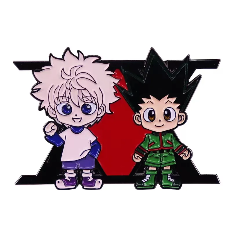 HEQU Hunter X Hunter Badge Brooch, Anime Hunter X Hunter Cartoon