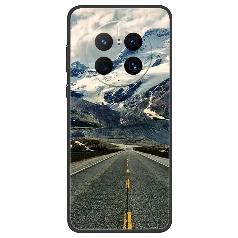 Premium Soft TPU Painted Case for Huawei Mate 50 Pro - Stylish Silicone Cover, 6.74