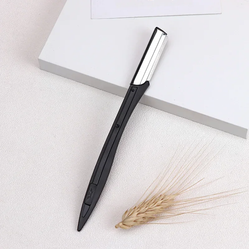 Stainless Steel Eyebrow Trimmer Portable Beauty Multi-purpose Safety Sharp Shaving Blade Face Safety Razor Beauty Tools 1/3pcs