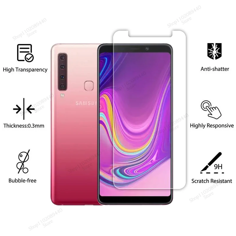 Premium 4-Pack Tempered Glass Screen Protectors - Universal Fit