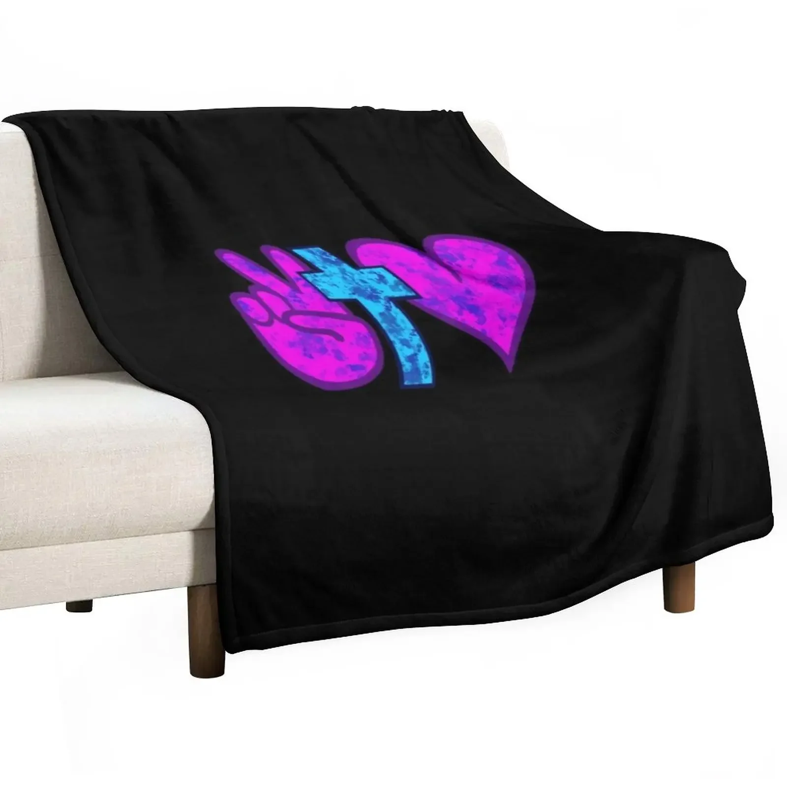 

Peace love and Christ Throw Blanket Decorative Sofas Luxury Thicken Blankets