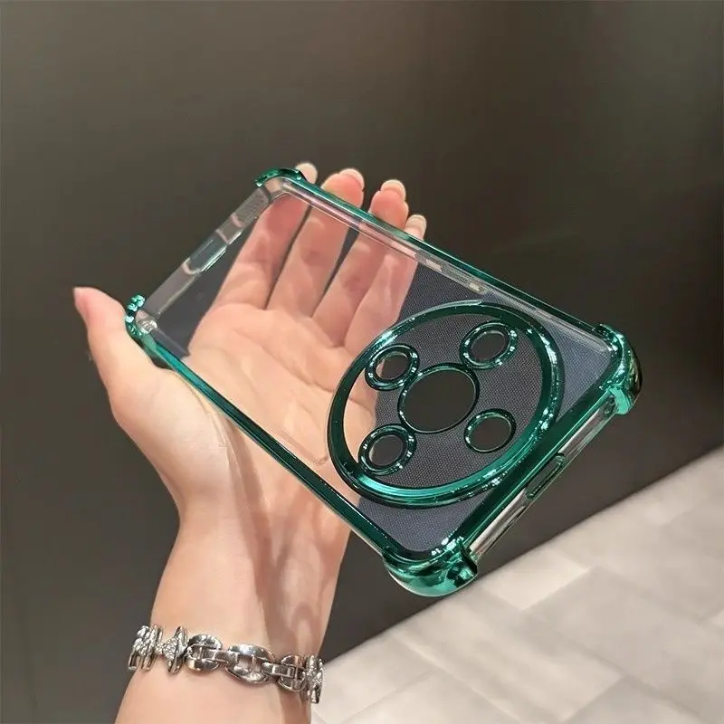Enhanced Product Title: Ultra-Thin Fashion Plating Anti-Drop TPU Case