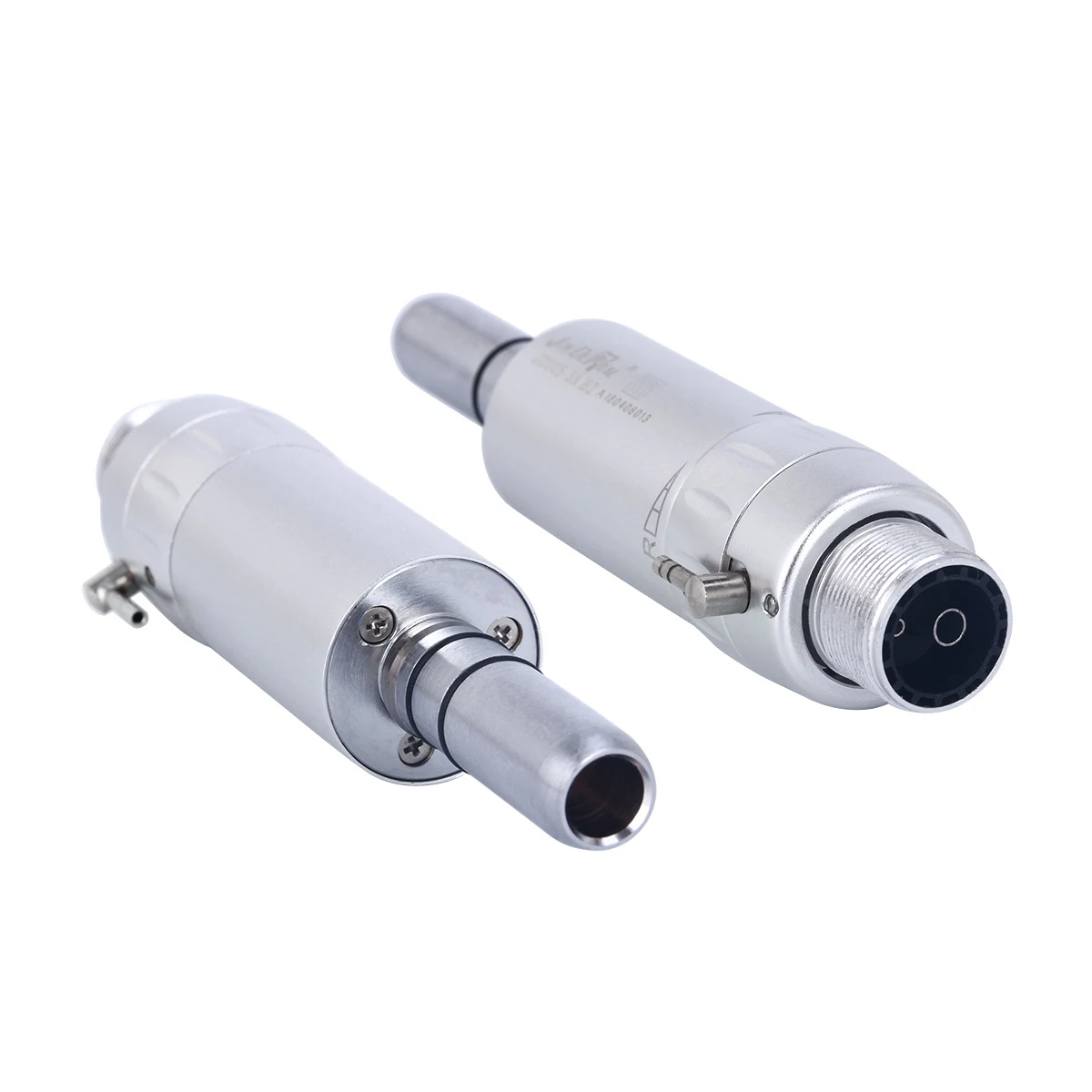 Dental Low Speed Handstück Push Button Contra Winkel Gerade Nase Kegel Latch Contra Winkel E-typ Luft Motor 2/4 löcher – Detail 8