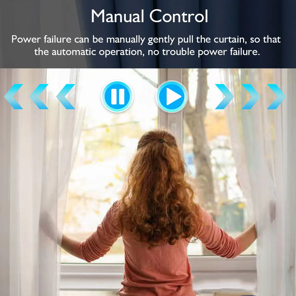 Tuya ZigBee Alexa Smart Curtains Easy Setup Smart Home Electric Curtain Motor Smart Life App for Windows Works With Google Home