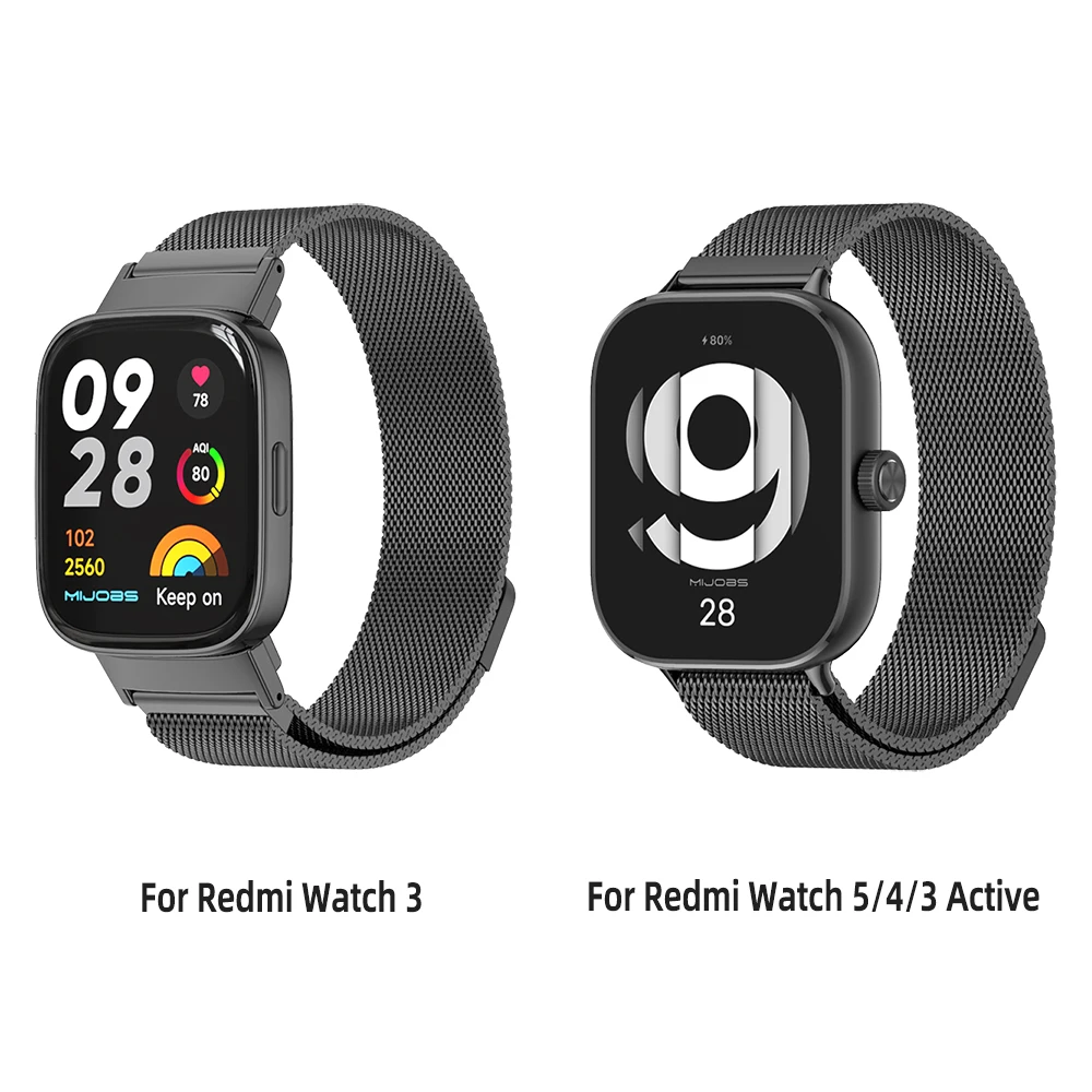 Premium Metal Replacement Strap for Smartwatches - Sleek & Durable Wristband Accessory