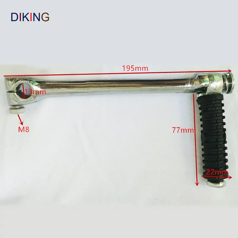 Diking Moto Kick Start Leva Pedale Per Honda Crf50 Apollo 110Cc 125-140Cc Motore Pit Dirt Bike Atv Scooter Veicoli A Motore