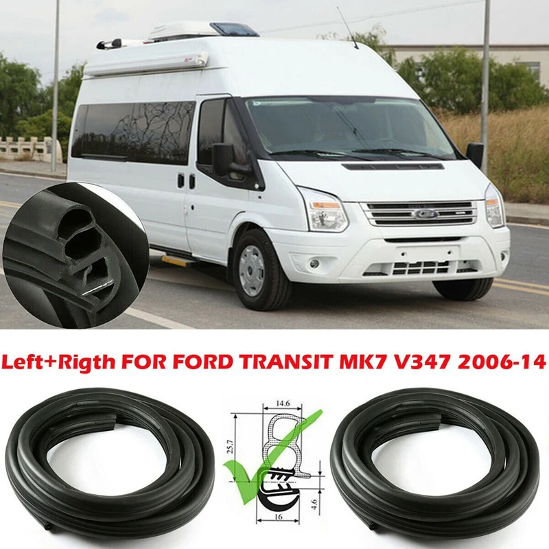 

Резиновое уплотнение правой + левой передней двери для Ford Transit MK7 V347 2006-2014 6C11V20708BC