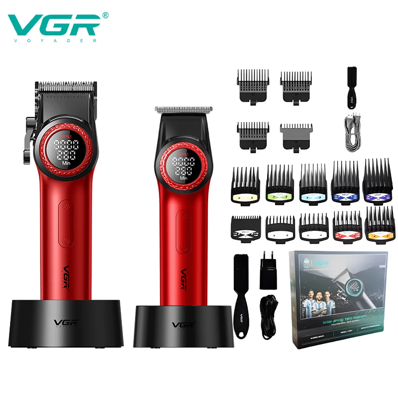 VGR 001 977 مجموعة تشذيب الشعر الجديدة الراقية مقص...