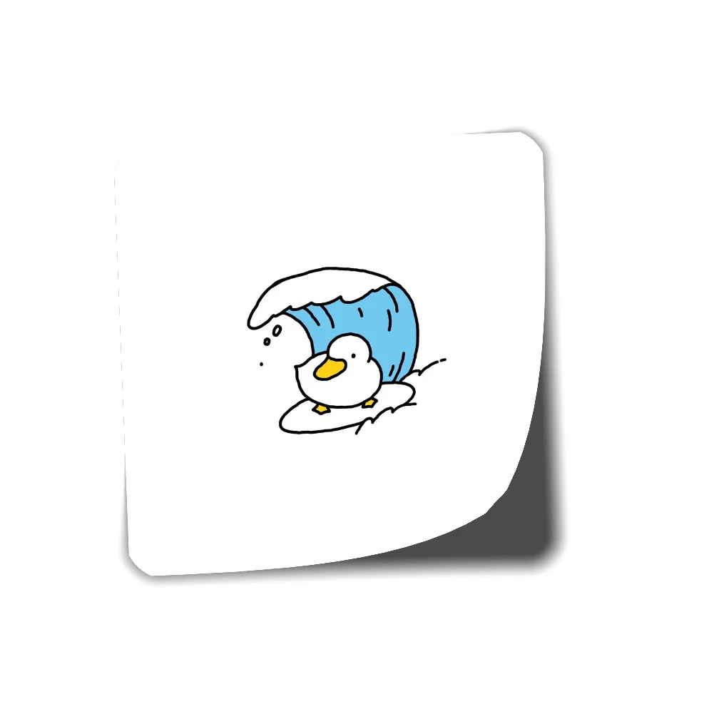 

FROG STICKER 082 Sticker for Laptop Decor Bedroom Car Cute Cartoon Art Fashionable Public Suitcase