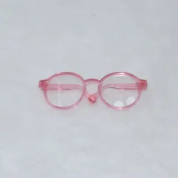 Labubu Glasses Accessories - Transparent Plastic - 6.5 cm  labubu (Transparent pink)