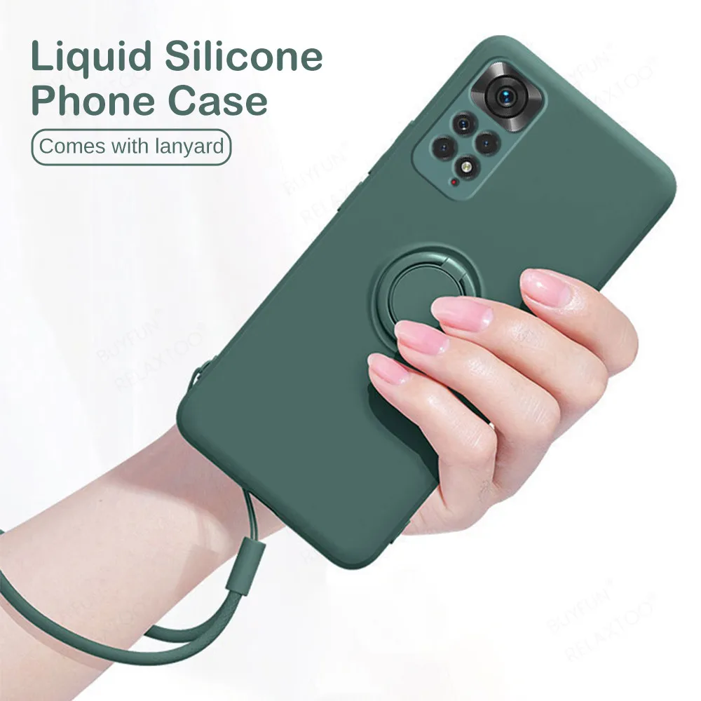Liquid Silicone Case For Xaiomi Redmi Note 11 Pro 5g Redme Note11 4g