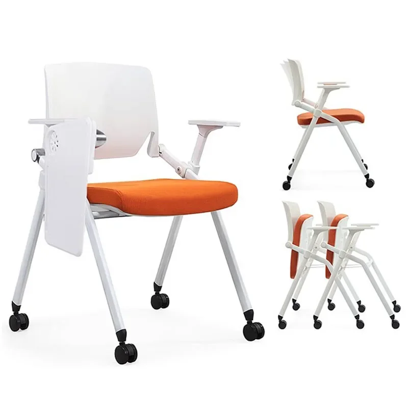 

Folding Training Ergonomic Office Chair Meeting Writing Board Mesh Office Chair Staff Silla De Escritorio Office Furniture