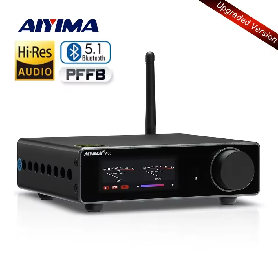 AIYIMA A80 TPA3255デコードアンプ AIYIMA A80 TPA3255デコードアンプHIFI 2.0チャネルQCC 3034 Bluetooth