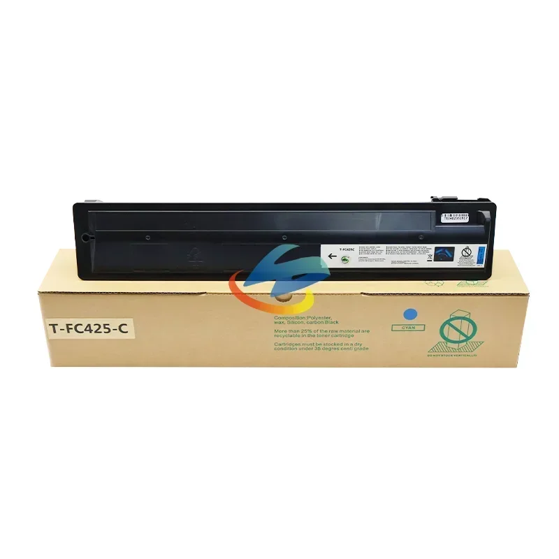1PCS T-FC425 TFC425 Toner Cartridge for Toshiba E-Studio AC 2520AC 2525AC 3025AC 3525AC 4525AC Compatible Toner Powder