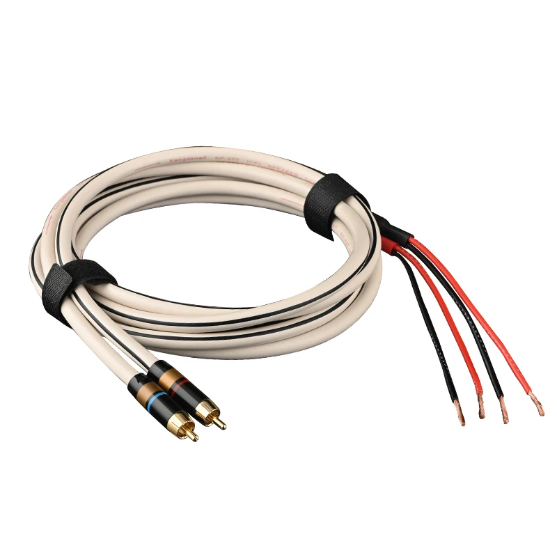 HiFiSpeakerWiretoRCASubwooferCable25mmOFCCopper21Active