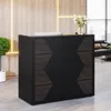 Front Desk Counter, 47 Inch Small Retail Counter Checkout, Lobby,  Small Office, Reception Area (47.2" W x 19.7" D x 43.3" H) 1