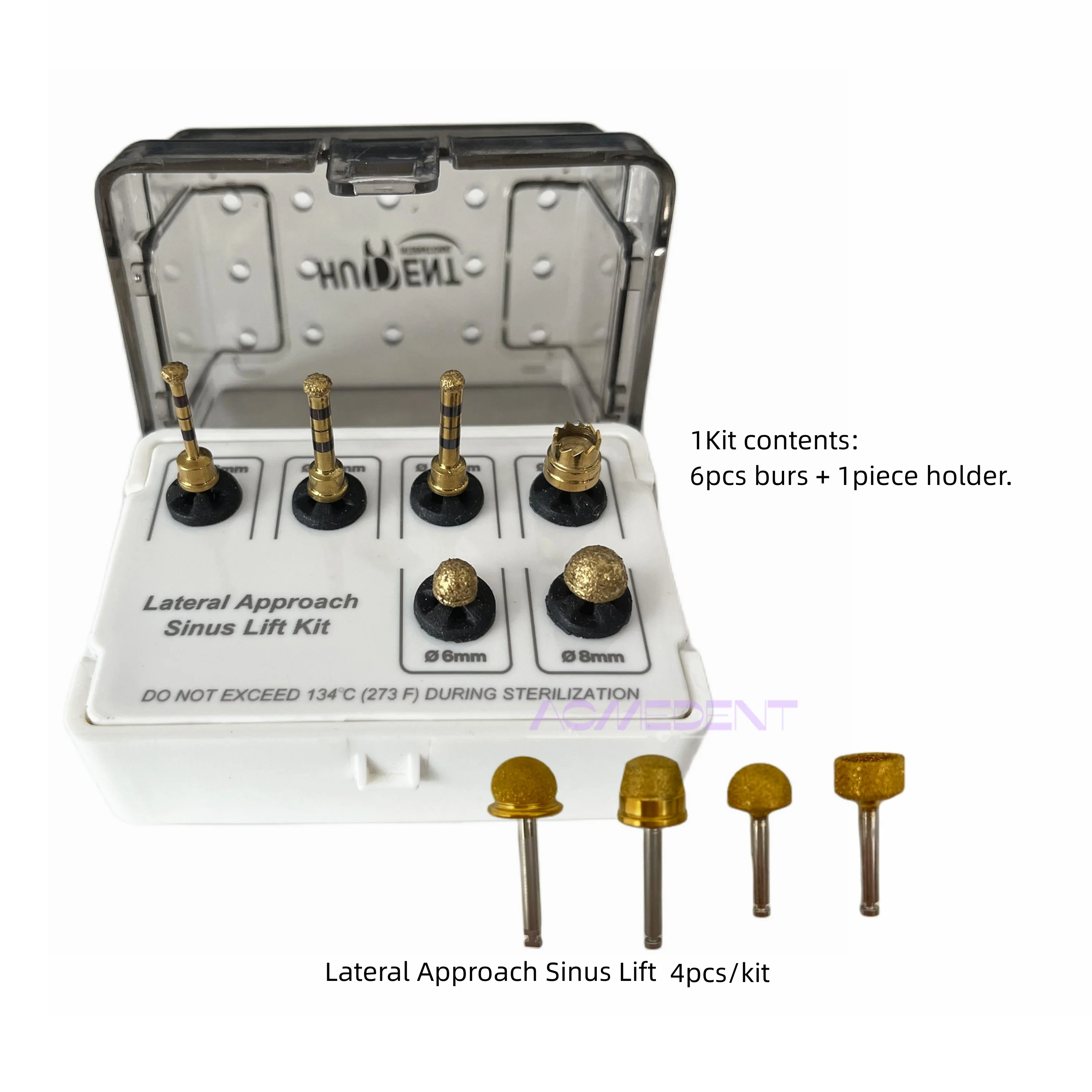 

Dental Drill Kit Sinus Lift Lateral Approach Trimmer Drills Diamond Burs Fit DASK Surgident