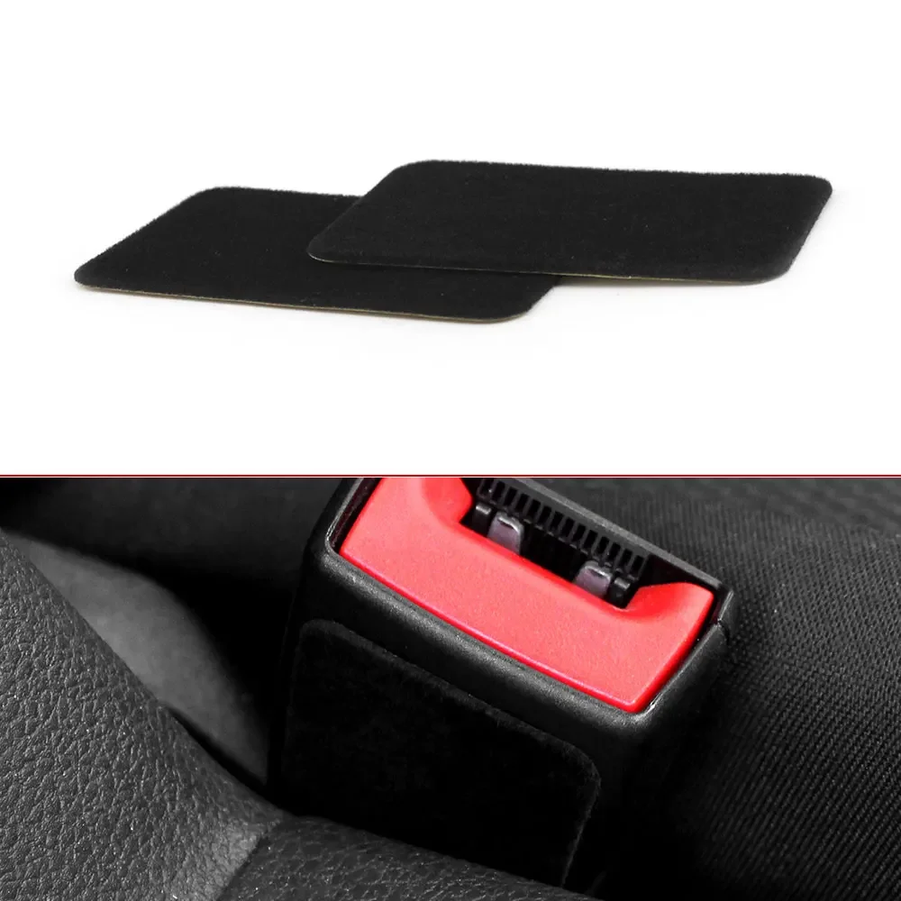 Auto Car Safety Belt Buckle Anti-collision Sticker Pads Anti Noise Quite Lock Clip Protector Car Accessories 2Pcs/Set seat belt protection,seat belt clip,seat belt protector,seat belt lock,car seat belt accessory
