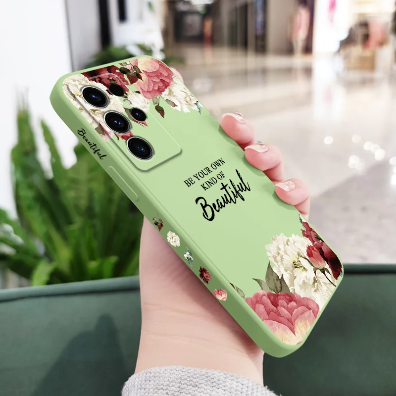 Quiet Flowers Phone Case - Elegant Floral Design Cover