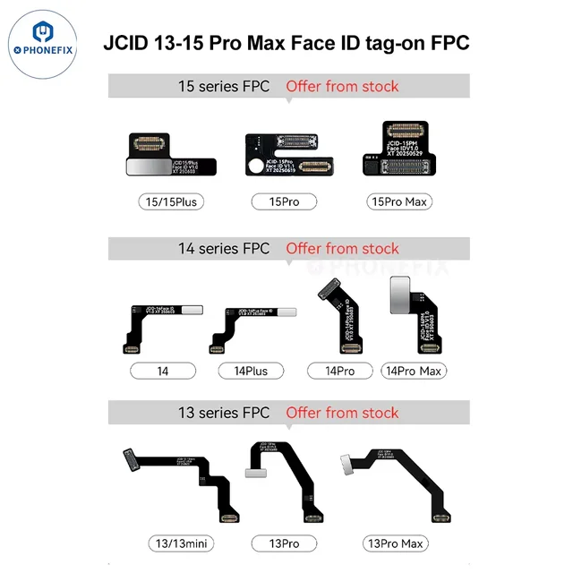 بوردة تفعيل وبرمجة فيس آيدي JCID (سلسلة 13 حتى 16) – يدعم V1SE & V1S Pro 3