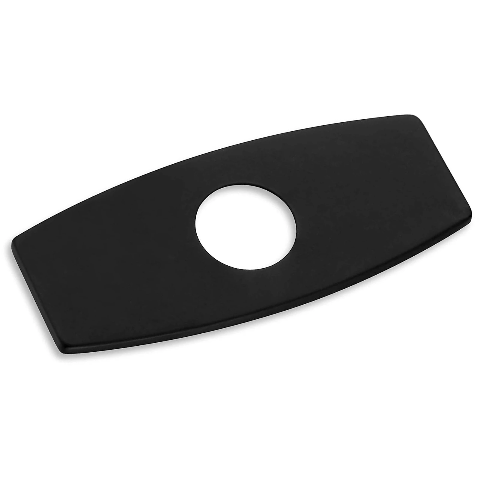 Wovier 6" 3-to-1 Diamond Kitchen Faucet Hole Cover Deck Plate Bathroom Kitchen Sink Faucet Hole Cover Deck Plate Escutcheo