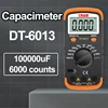 Professional Digital Capacimeter 6000 counts Capacitor Capacity Meter Lcr Tester 100000uF Capacitor High Precision Multimeter 1