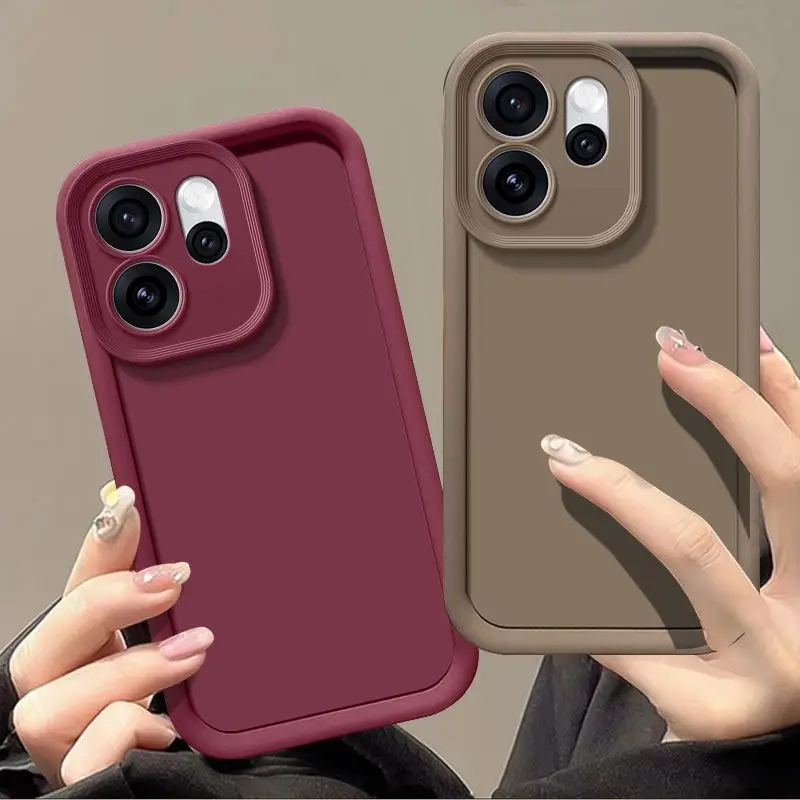 Luxurious Anti-Fall Candy Matte Soft Phone Cover