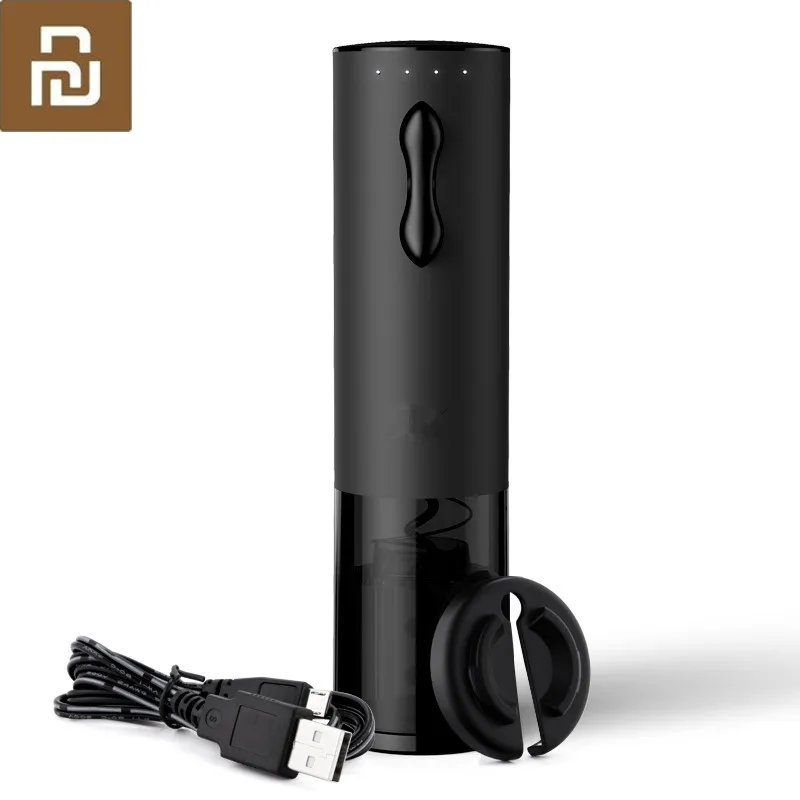 

Youpin Automatic Red Wine Bottle Opener Electric Corkscrew Foil Cutter Cork Out Tool For Home Use