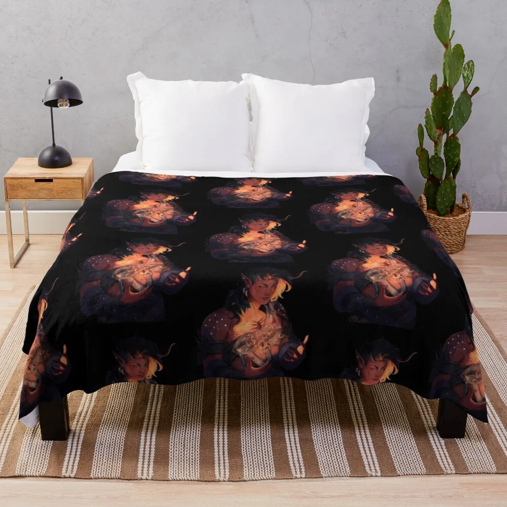 

Karlach Gentle Throw Blanket Decorative Sofa Blankets Travel Blanket