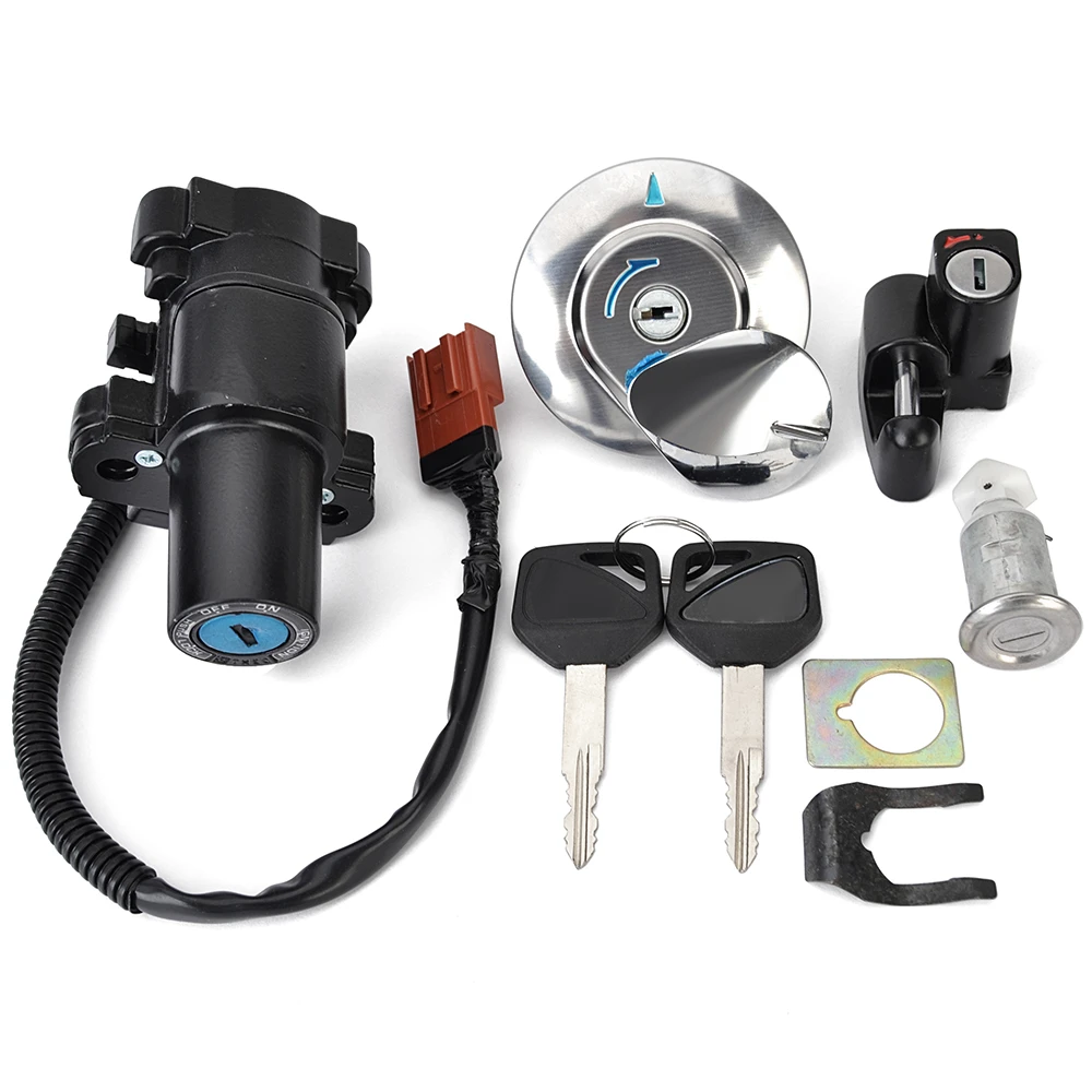 

CB400SS Motorcycle Fuel Gas Cap Ignition Switch Seat Lock Key For Honda CB 400SS CB400SS