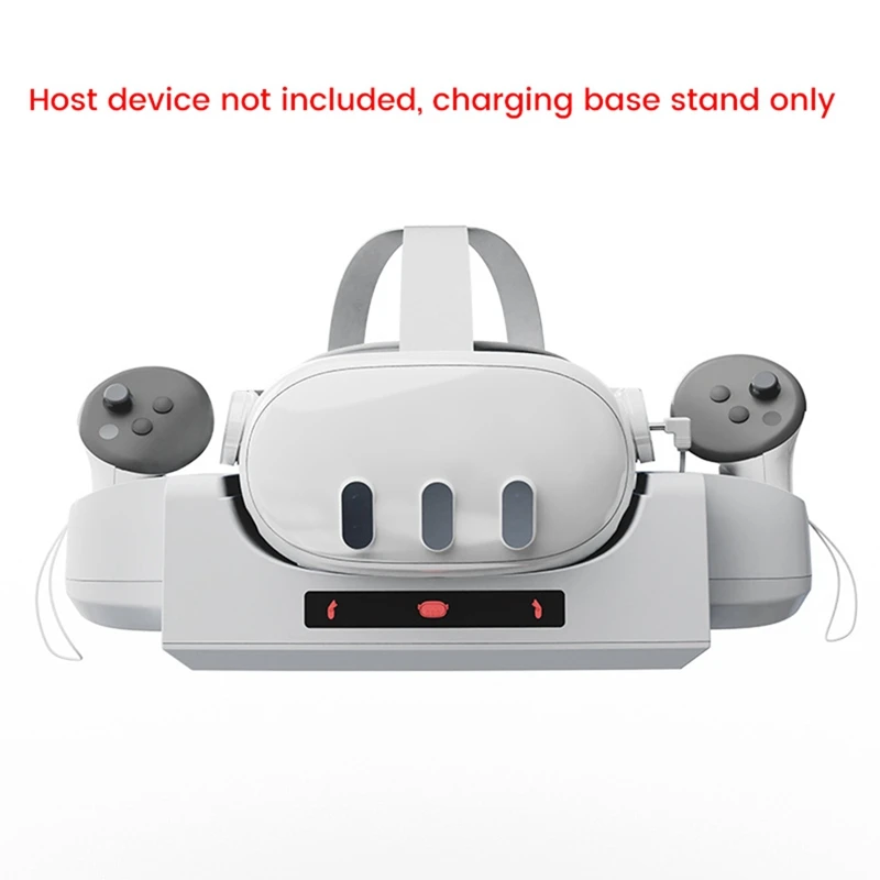 

Charging Station For Meta Quest 3 Charging Dock Display Stand For Oculus Quest 3 VR Headset And Touch Controllers