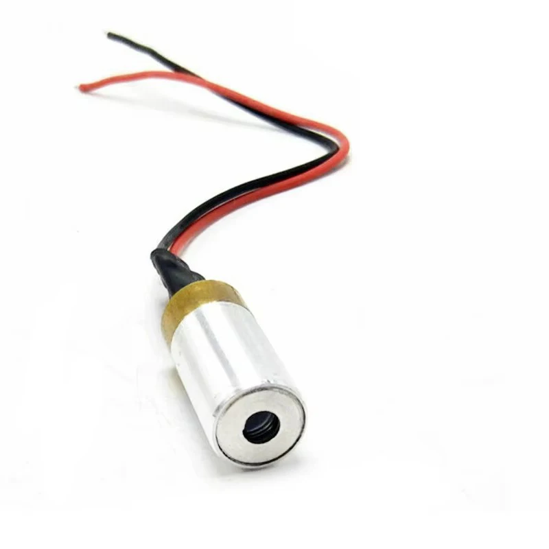 532nm 30mW Green Dot Light Laser Diode Module 5V Heatsink Cooling