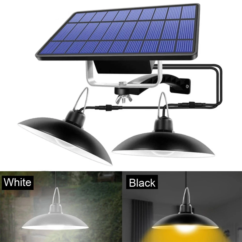 Outdoor Solar Lightssolar Pendant Light Outdoor Indoor Solar Lamp With Line Warm White/white