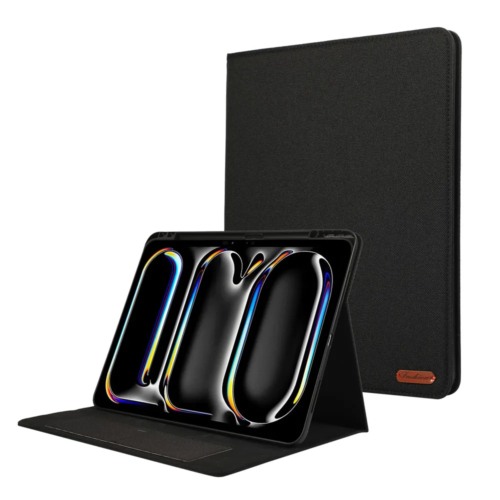 Soft Fabric Flip Stand Case with Stand Function