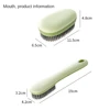 Shoe Cleaning Brush Soft Bristled Shoe Brush Long Handle  Multifunctional Household Laundry Cleaner Brush Cleaning Tool 5