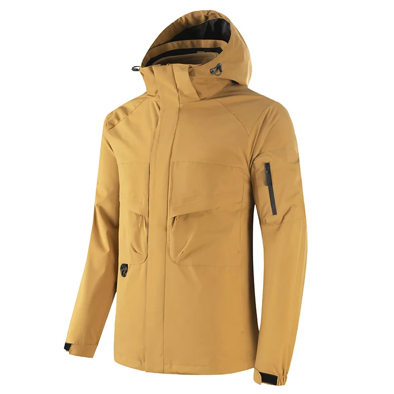 Men's Coats Hiking Jackets Trench Coat Design Clothes Army Sportsfor Motorcycle Cardigan Sports Techwear Mountaineering