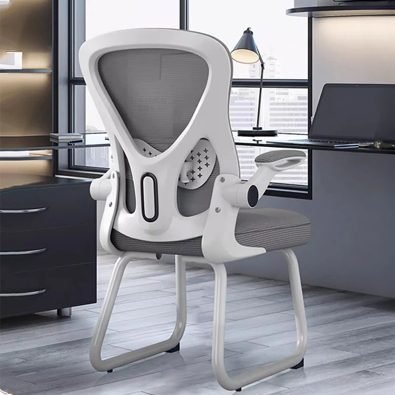 Kids Support Chair Normal Armrest Black Living Room Mobile Chair Bedroom Comfy Study Cadeira Para Escritorio Office Furniture