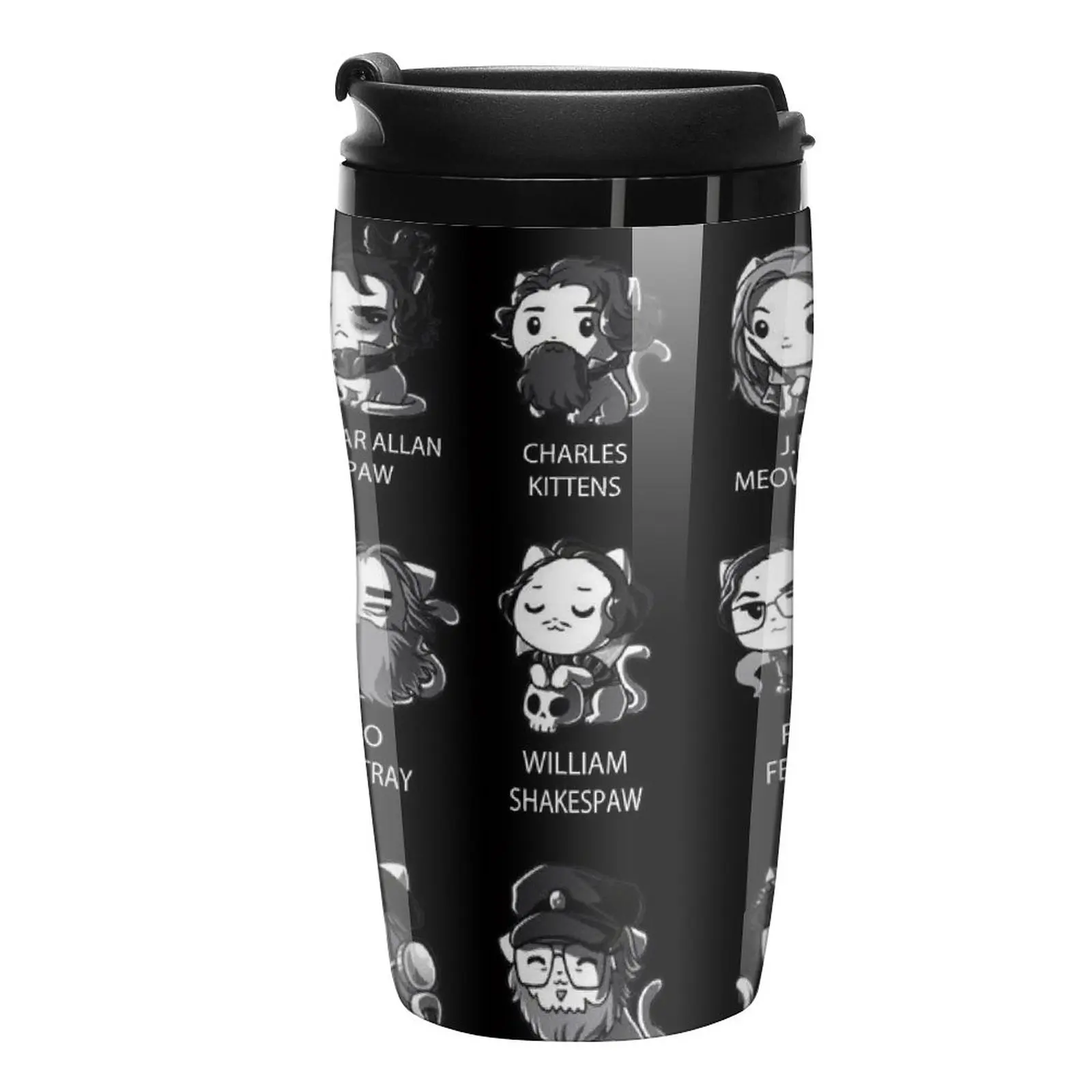 

New Famous-Pawthors-t-shirt Travel Coffee Mug Cups Coffee Coffee Cup To Go Coffee Mugs Creative Coffe Cup