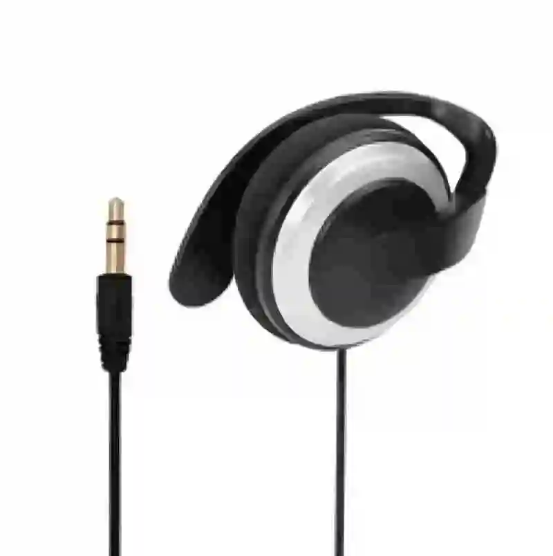 Wired Sports Earphones 3.5mm Sweatproof Stereo Headphones for Running Gym Workout, Gaming Headset