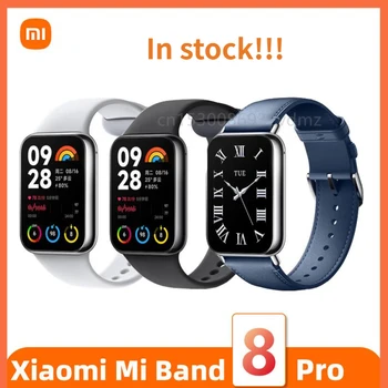 샤오미 미 밴드 8 프로, AMOLED 디스플레이, 289 mAh 대용량 배터리, 혈액 산소 모니터, 호흡 훈련, GPS, NFC, 1.74 인치, 60Hz