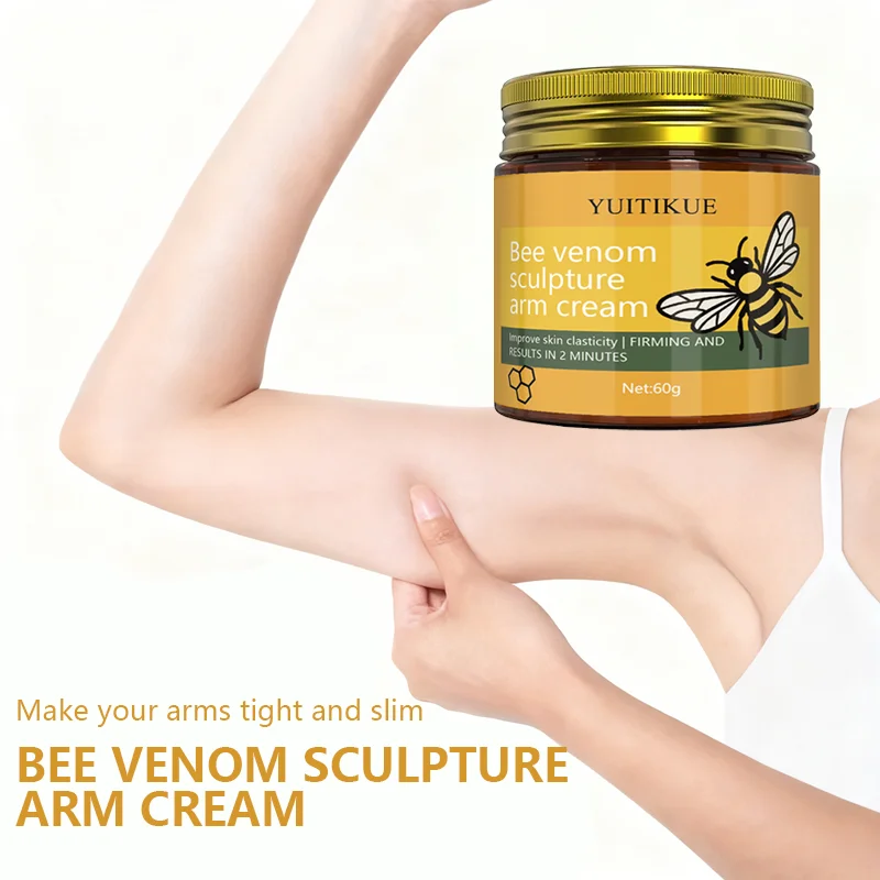 YUITIKUE Bee Venom Sculpting Arm Cream Enhances Skin Elasticity | Firm and Effective in Just 2 Minutes