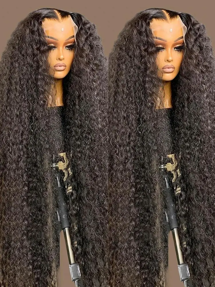 

30 Inch Water Wave Wigs Human Hair Brazilian 13x6 HD Lace Frontal Wigs For Women PrePlucked Curly 13x4 Lace Front Human Hair Wig