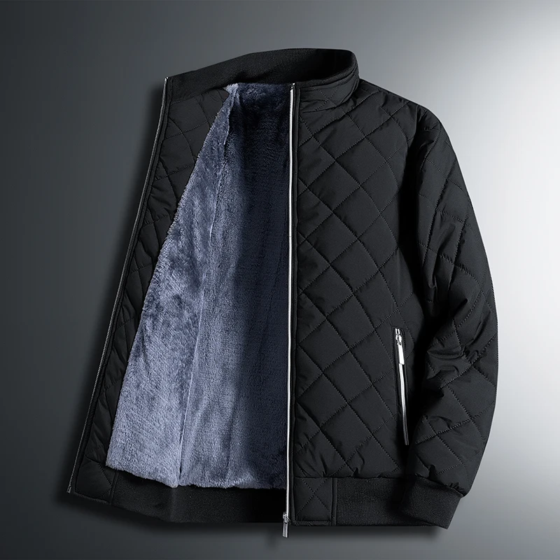 Men's Windproof Padded Jacket for Winter Outdoor Hiking Camping