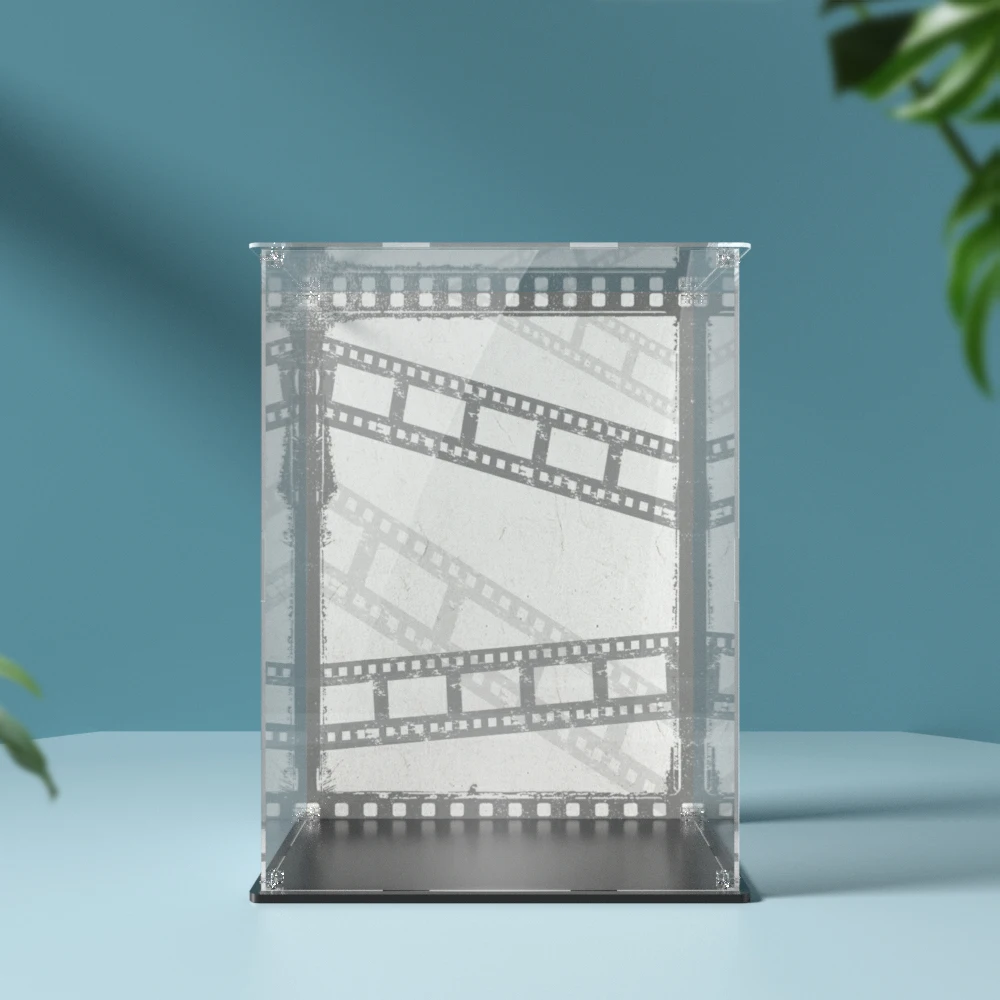 Acrylic Display Box for Lego 43230 Tribute Camera Dustproof Clear Display Case (Toy Bricks Set not Included） 3