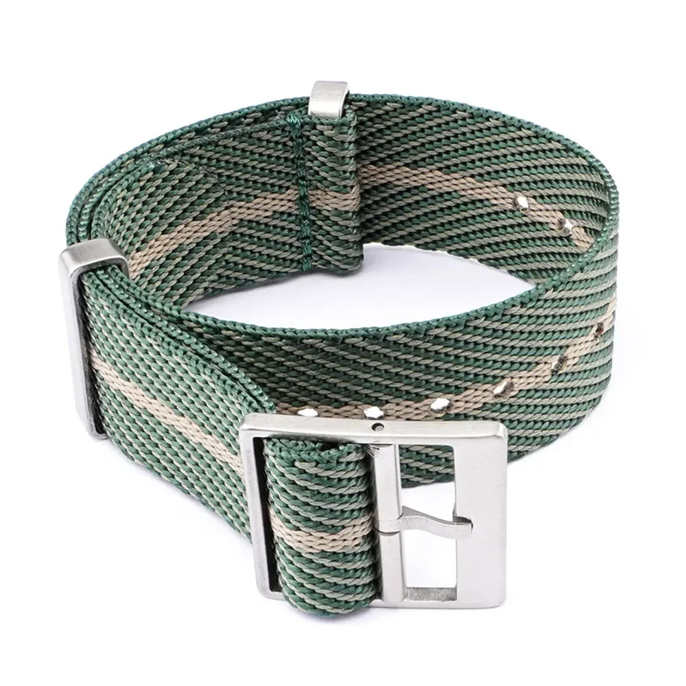 Premium Braided Nylon Canvas Watch Band – Soft, Sporty, Waterproof Strap