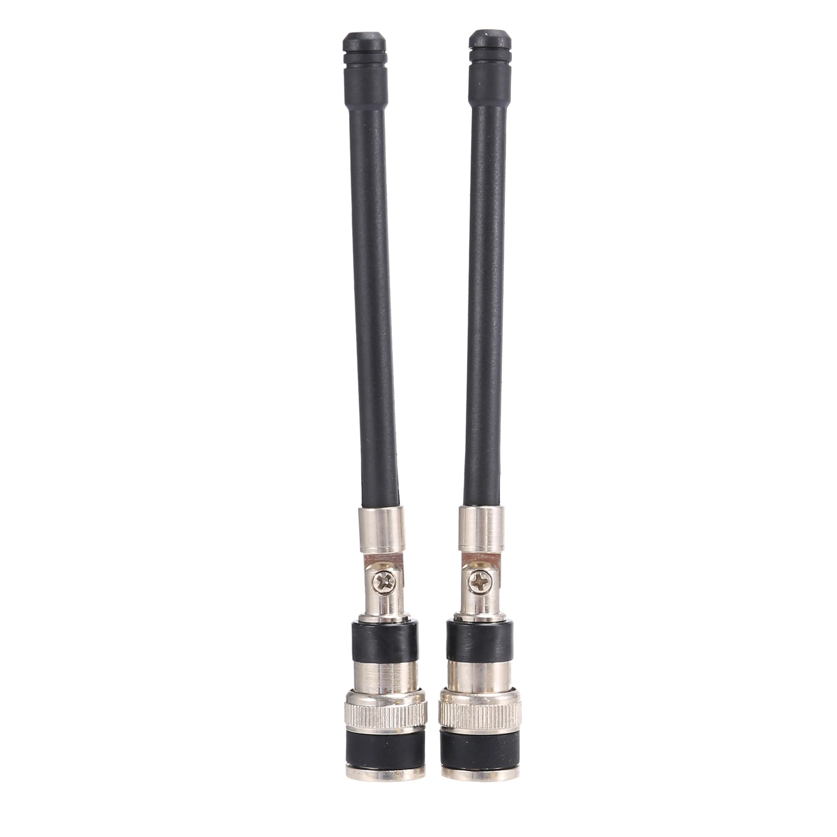 BNC UHF 마이크 안테나, Shure PGX24 SLX24 SLX4 PG58 SM58 BETA58 시리즈용 무선 마이크, 2 개