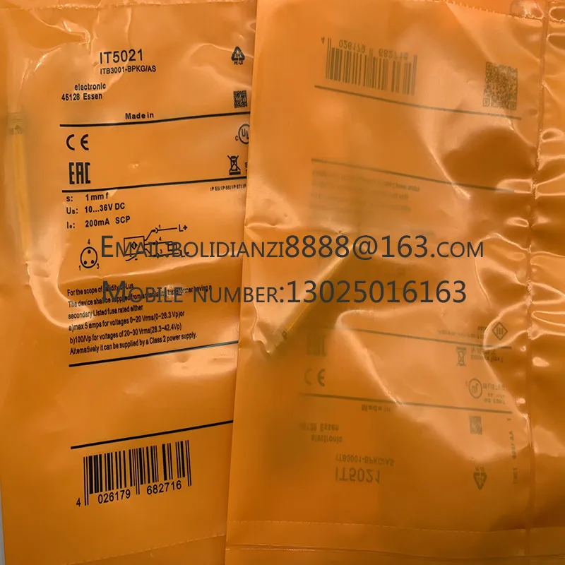 

New proximity switch sensor IT5020 IT5021 IT5040 IT5041 IT5044 IT5034 In stock