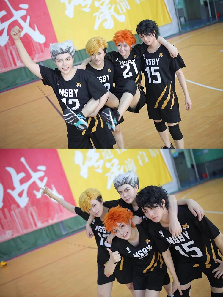 ハイキュー 日向翔陽 MSBY 21 HINATA バレーボールシャツ ハイキュー 日向翔陽 MSBY 21 HINATA バレーボールシャツ