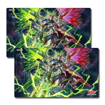 Tappetino da gioco Yu-Gi-Oh! DoomZ XIII Over Graflario Tappetino per Giochi di Carte Collezionabili TCG OCG, Tappetino in Gomma per Duello, Tappetino per Mouse